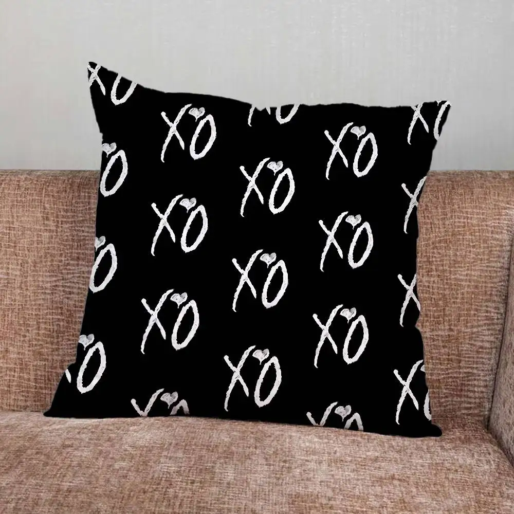 The W-Weeknd XO Pillow Case Pillowcase Home Sofa Cushions Car Cushions Pillowcover Office Pillowshell Pillow