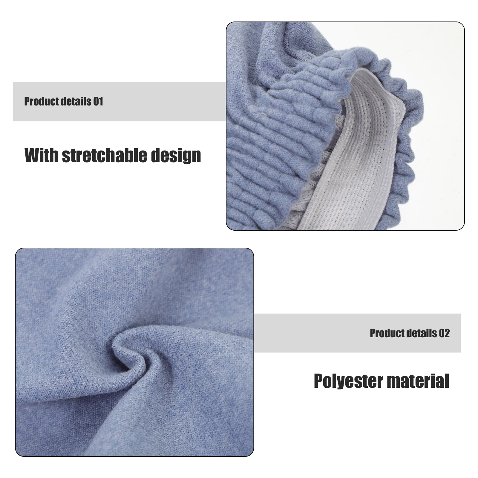 

Thickened Elastic Stretch Bench Cover Durable Scratch Resistant Protector for Dining Bench Piano Stool Seat Piano Stool Cover