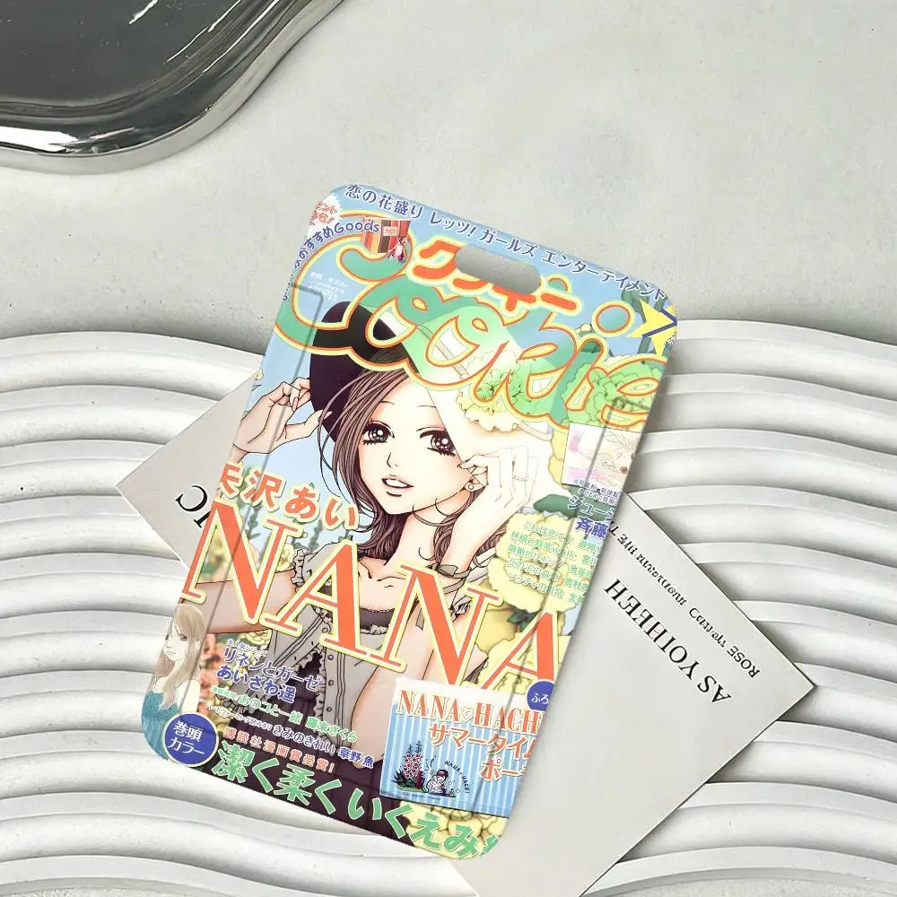 Japanese Classic Anime NANA ID Card Holder Badge Holders Lanyard Business Exhibit School Strap Neck Hang