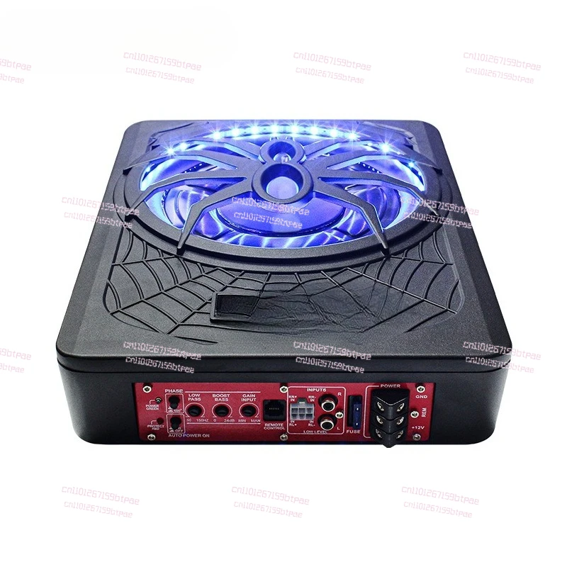 

Car audio modified spider with light 10-inch high-power active car ultra-thin subwoofer