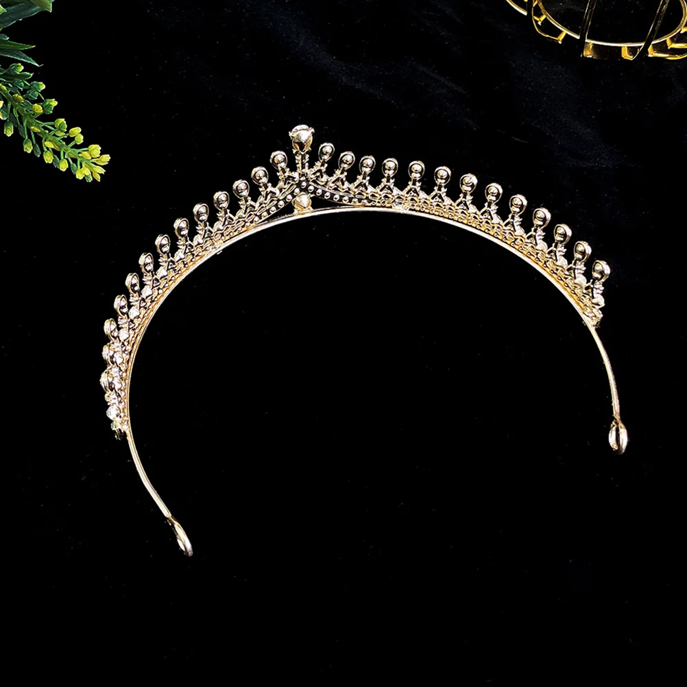 

Women Rhinestone Crown Bridal Tiara Wedding Bride Headdress Hair Jewelry Lightweight Comfortable Gift For Girlfriend Wife Mom