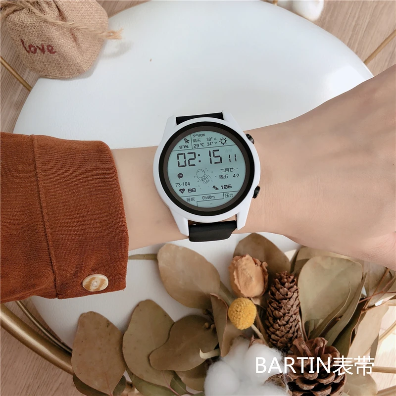 الزجاج المقسى + حافظة + حزام لساعة سامسونج جالاكسي 7 6 4 5 40 مللي متر 44 مللي متر شريط سيليكون + واقي للشاشة 2 حزمة ملحقات الساعة