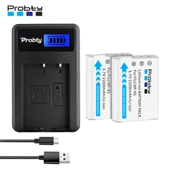 2200mAh NP-95 NP 95 NP95 Battery+LCD USB Charger For FUJIFILM NP-95 F30 F31 F30fd F31fd 3D W1 X100T X100S X100 X-S1 3DW1