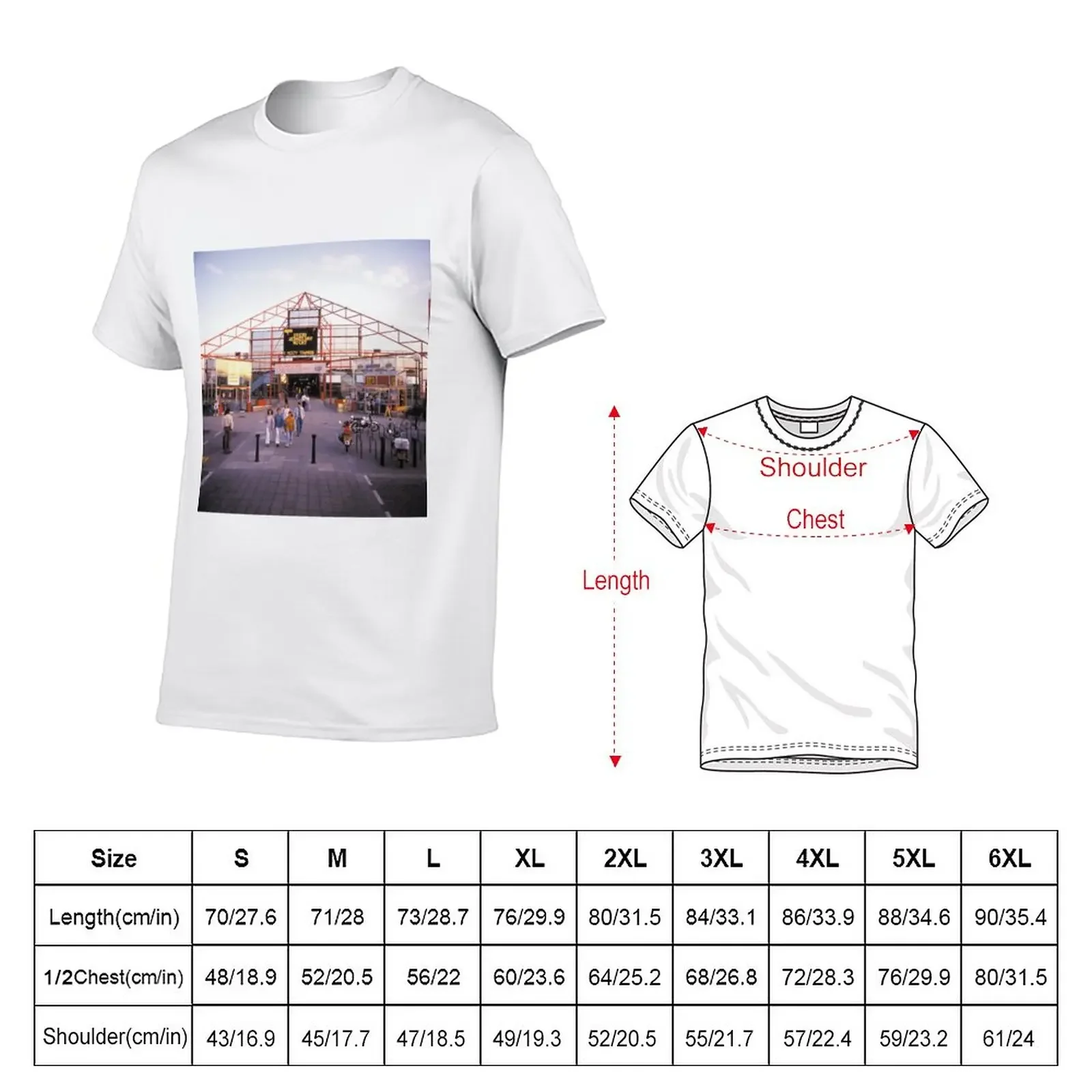 New The Point, Central Milton Keynes, circa 1990 T-Shirt aesthetic clothes heavyweight t shirts Men's t shirts