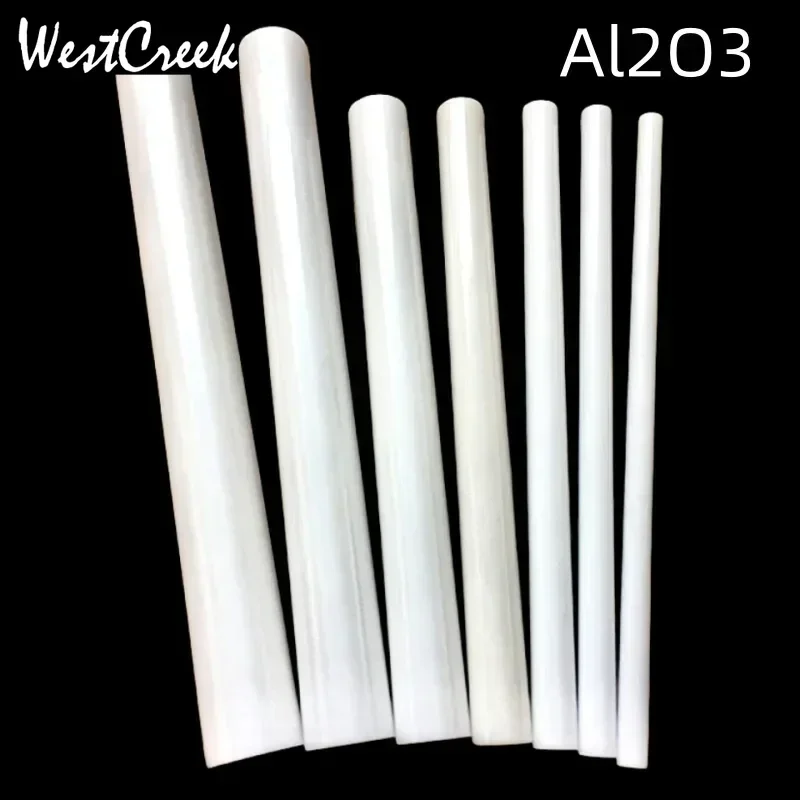 5pcs Alumina Mirror Ceramic Rod/Alumina Insulated Solid Stirring Rod Wear-resistant and High-temperature Resistant