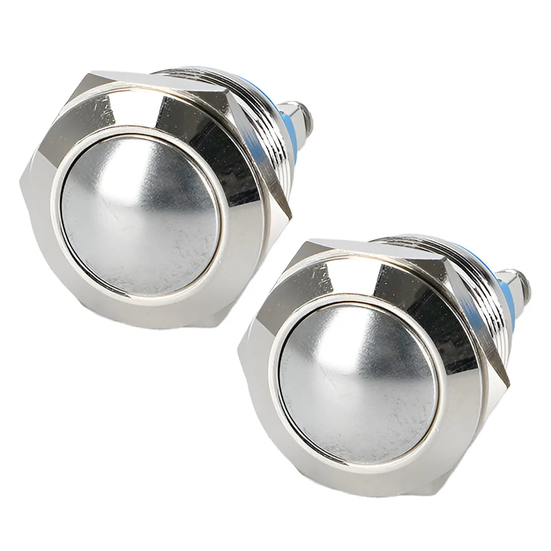 5 قطعة 16 مللي متر تصميم مدمج الذاتي العودة الكرة جولة المسمار القدم مفتاح بـزر دفع #1