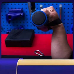 Entrenador de antebrazo ajustable para fuerza de agarre y muñeca