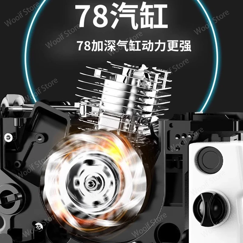 High Power Portable Logging Saw Multifunctional Tree Cutter Household Gasoline Saw Felling saw