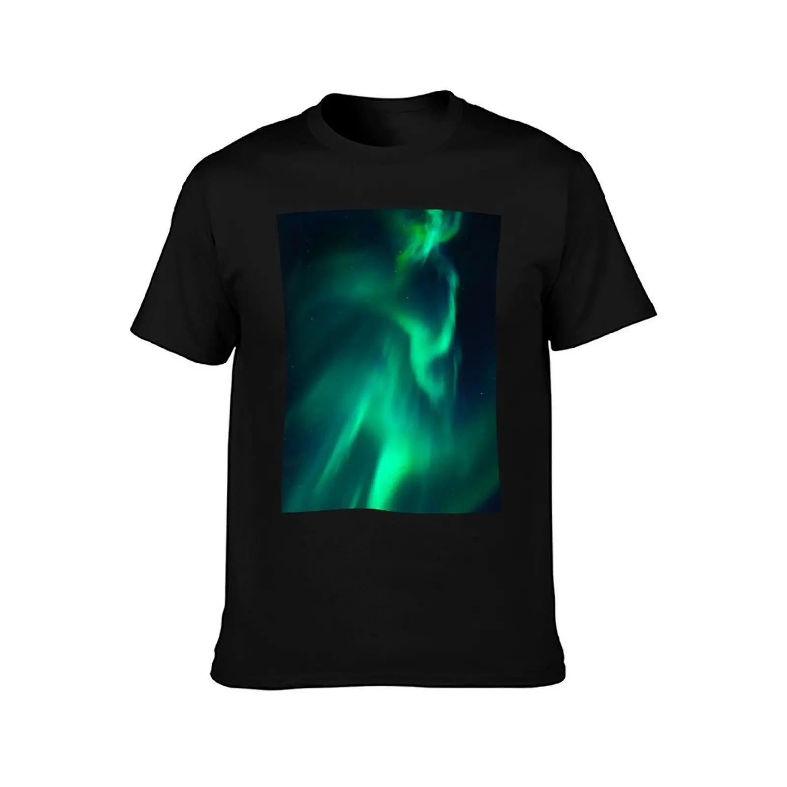 Aurora Borealis Northern Lights T-Shirt Summer Holiday T-Shirt