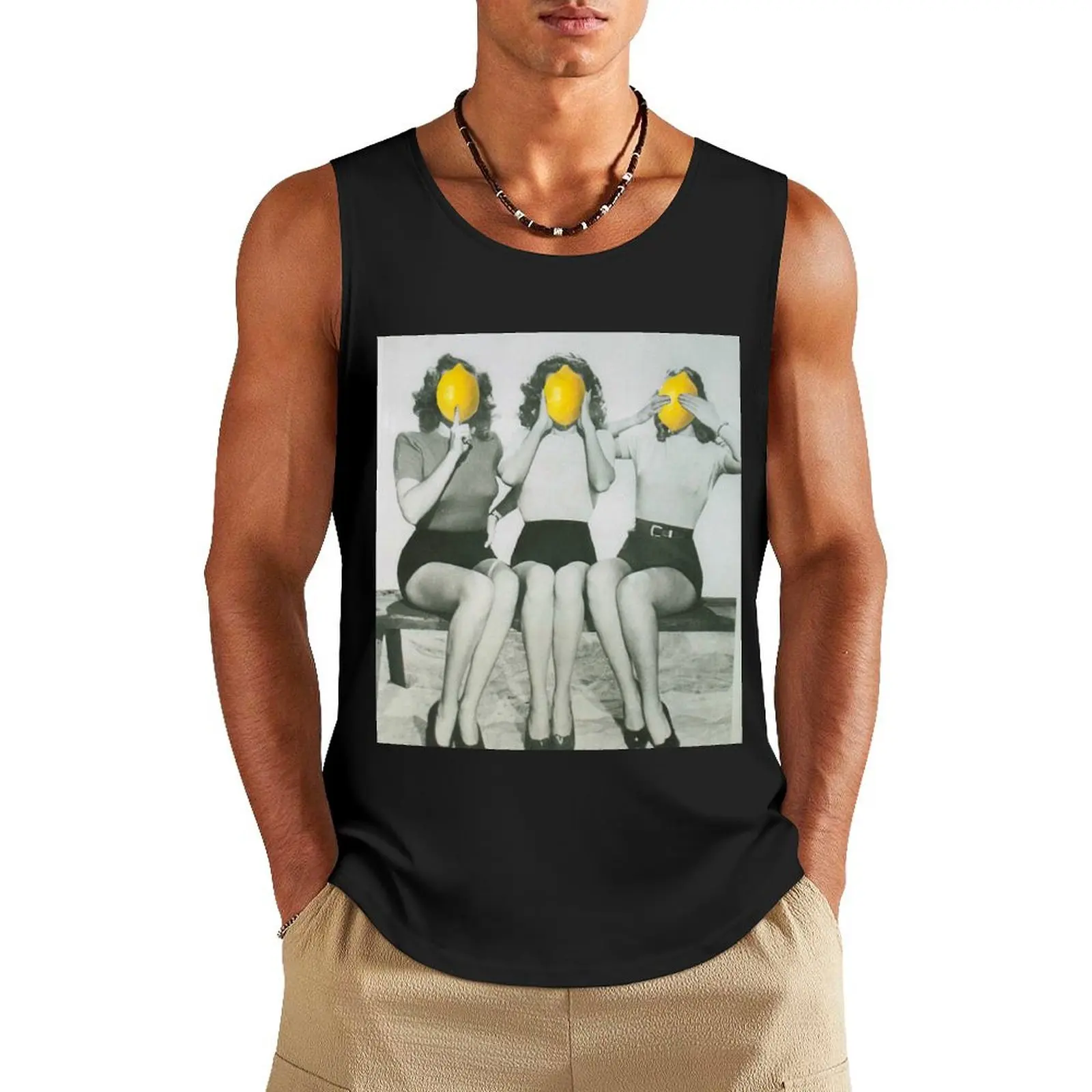 Лиф Lemonheads, Мужская одежда для спортзала, рубашки без рукавов