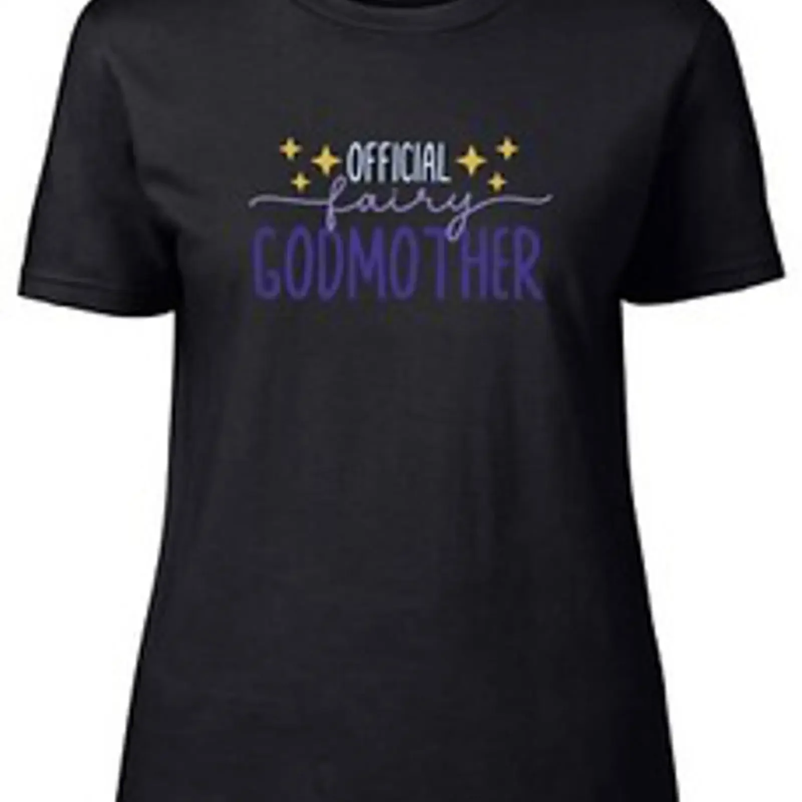Official Fairy Godmother Fitted Women's T Shirt  vintage Washed Slightly homme Versatile Stretched Stylish Unisex graphic