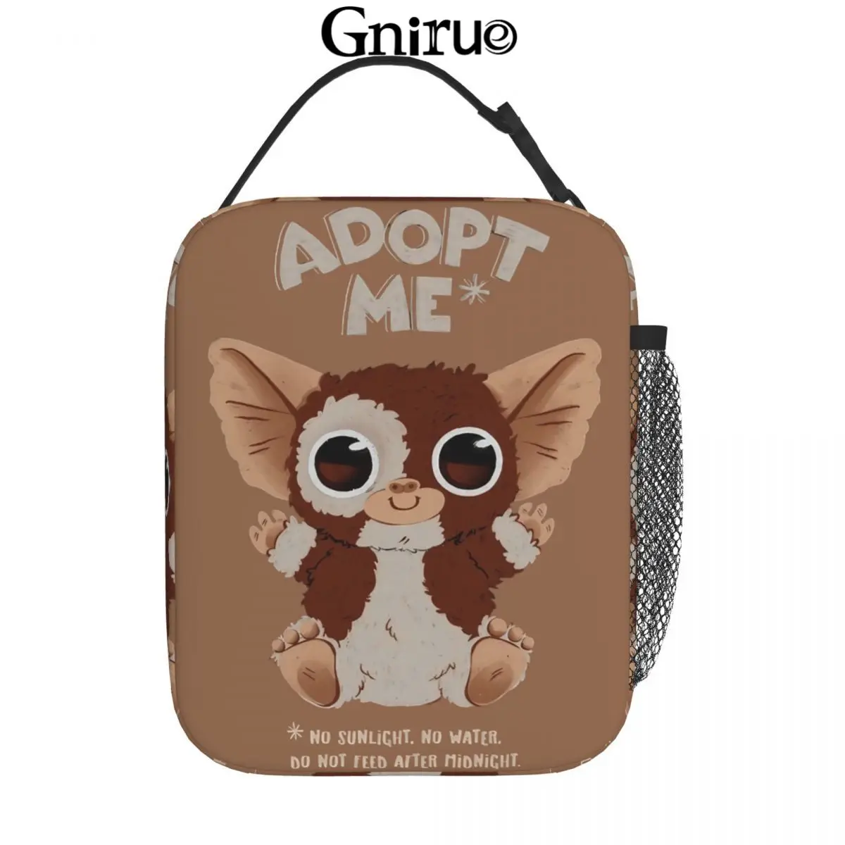 Adopt Me Accessories Insulated Lunch Bag For School Office Gizmo Gremlin Halloween Food Container Portable Cooler Thermal Box