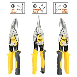 Multifunctional Tin Snips Aviation Scissor Tin Snips Sheet Metal Cutting Pliers Industrial Professional Shears Hand Tools