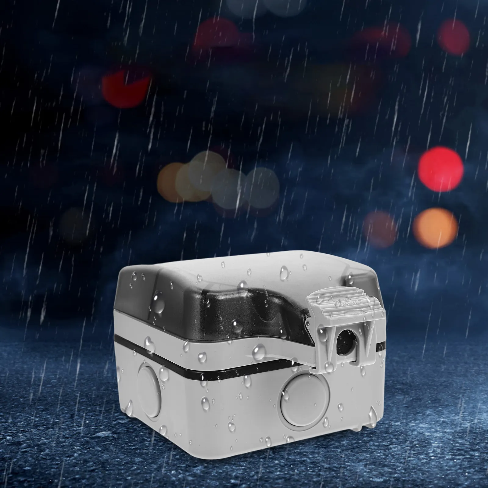 Heavy Duty Plastic Junction Box Outdoor Weatherproof Project Box Electrical Enclosure for Harsh Environments IP65 Rated Easy