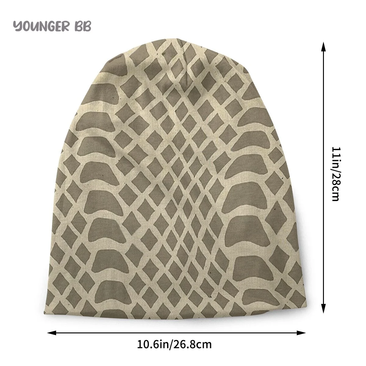 Bonnet Hats Animal Skin Men Women's Knitting Hat SNAKE Essential Winter Warm Cap Beanies Thermal Elastic Caps