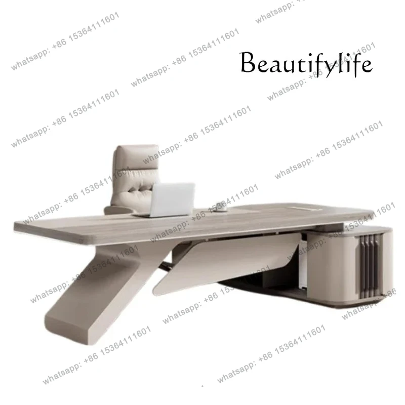

Office Desk Creativity Drawers European Boss Computer Desks High End Designer Escritorio Oficina Furniture Unusual Executive
