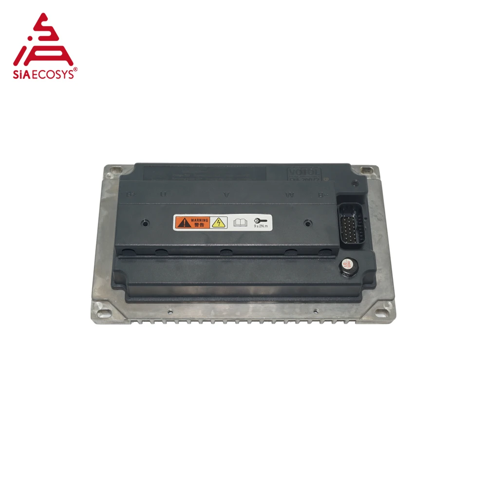 VOTOL 72V 600A CAN Controller EM200-2sp 600A Scooter Motorcycle Electrical System Enlarged Heat Sink For E-Scooter E-Motorcycle