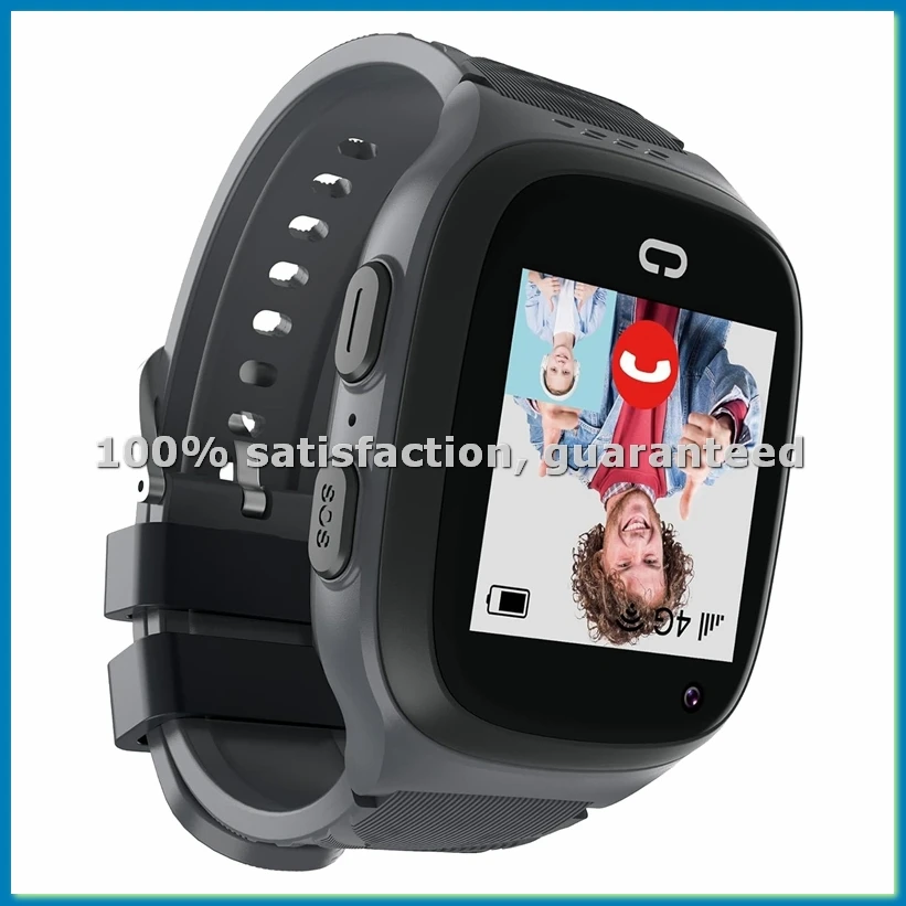 

4G-часы с GPS-трекером и видеозвонками, функцией SOS-вызова одной кнопкой, голосовым чатом и камерой для детей - ABWO