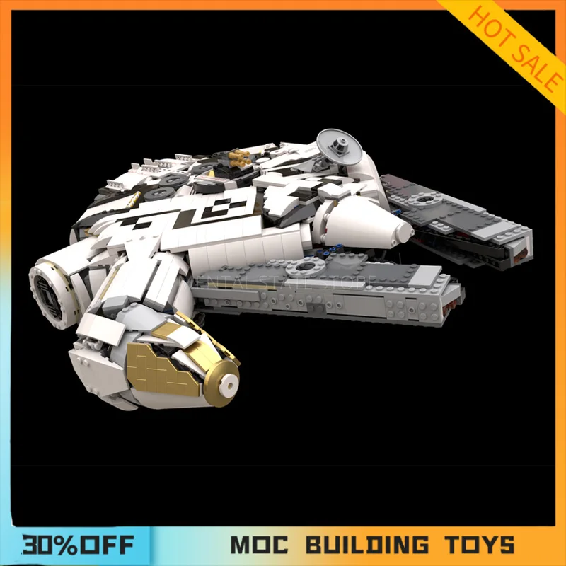 

3117PCS Customized MOC Millennium-Falcon Inspired Experimental Spacecraft Model Building Blocks Bricks DIY Creative Toys Gifts