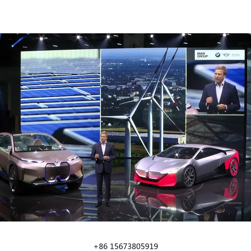 

500x500mm Indoor Outdoor P2.9 P3.91 Stage Background Advertising Led Video Wall Seamless Splicing Rental Led Display Screen