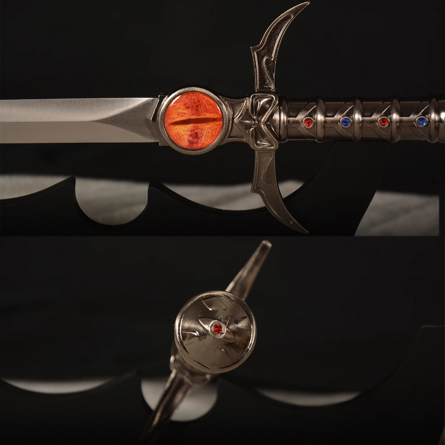 Handgemaakte cosplay anime zwaard/echt zwaard/oog van Thundera/Tygra 16.14 in type A
