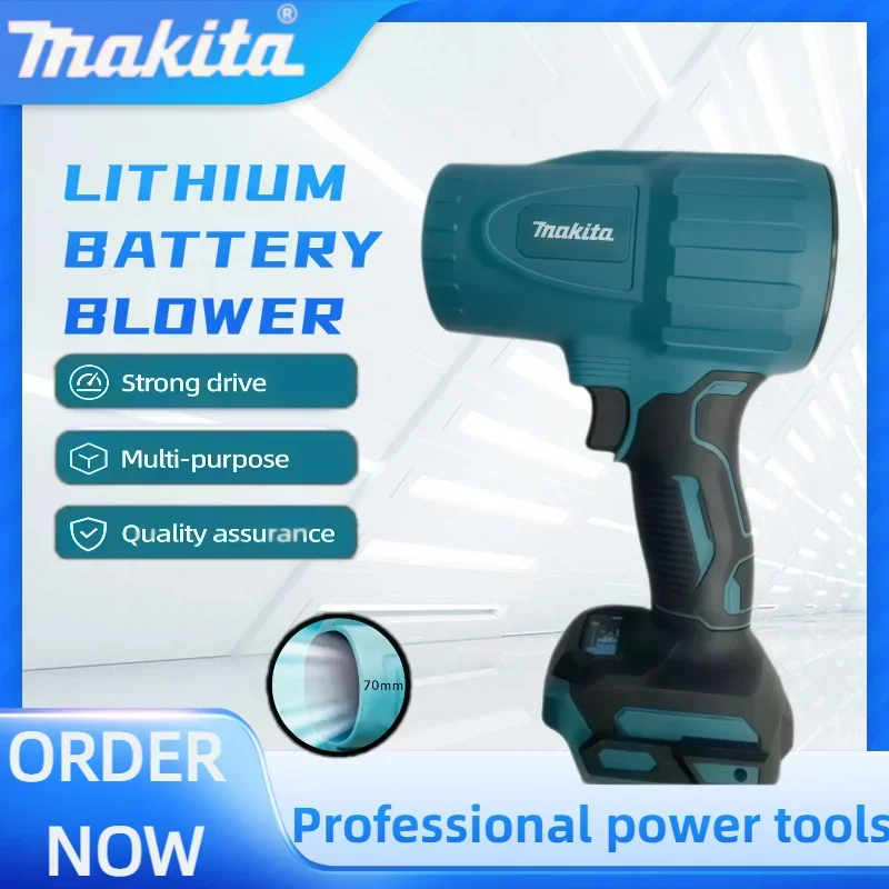 

Электрическая воздуходувка Makita Violent Blower Turbo Jet Fan с регулировкой скорости, перезаряжаемая, с подсветкой, для чистки автомобиля