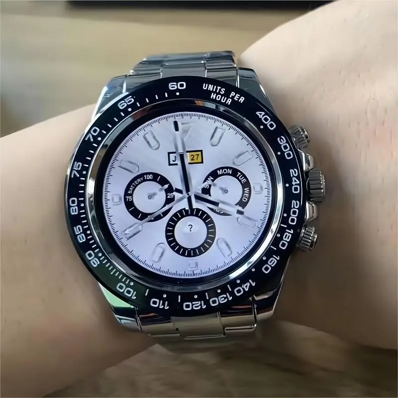 Sports Smart Watch Men AW13 HD Colorful Picture Quality Full Touch Screen Metal Case Multiple Dials Bluetooth Calls Music Play