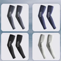 UPF 50+ Summer Thin Sun-protective Sleeve Men Anti-UV Arm Sleeves for Driving Cycling Male Arm UV Protection Ice Silk Sleeve 5