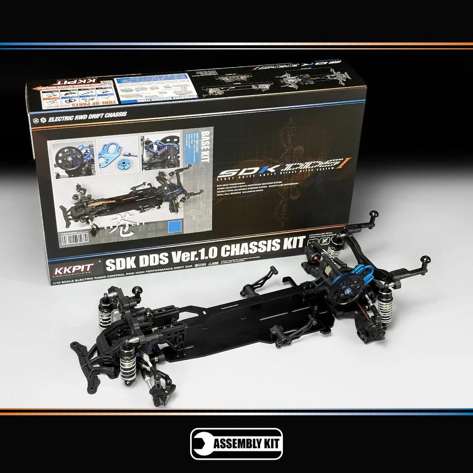KKPIT SDK DDS Ver.1.0 1/10 Electric R/C DRIFT Chassis KIT