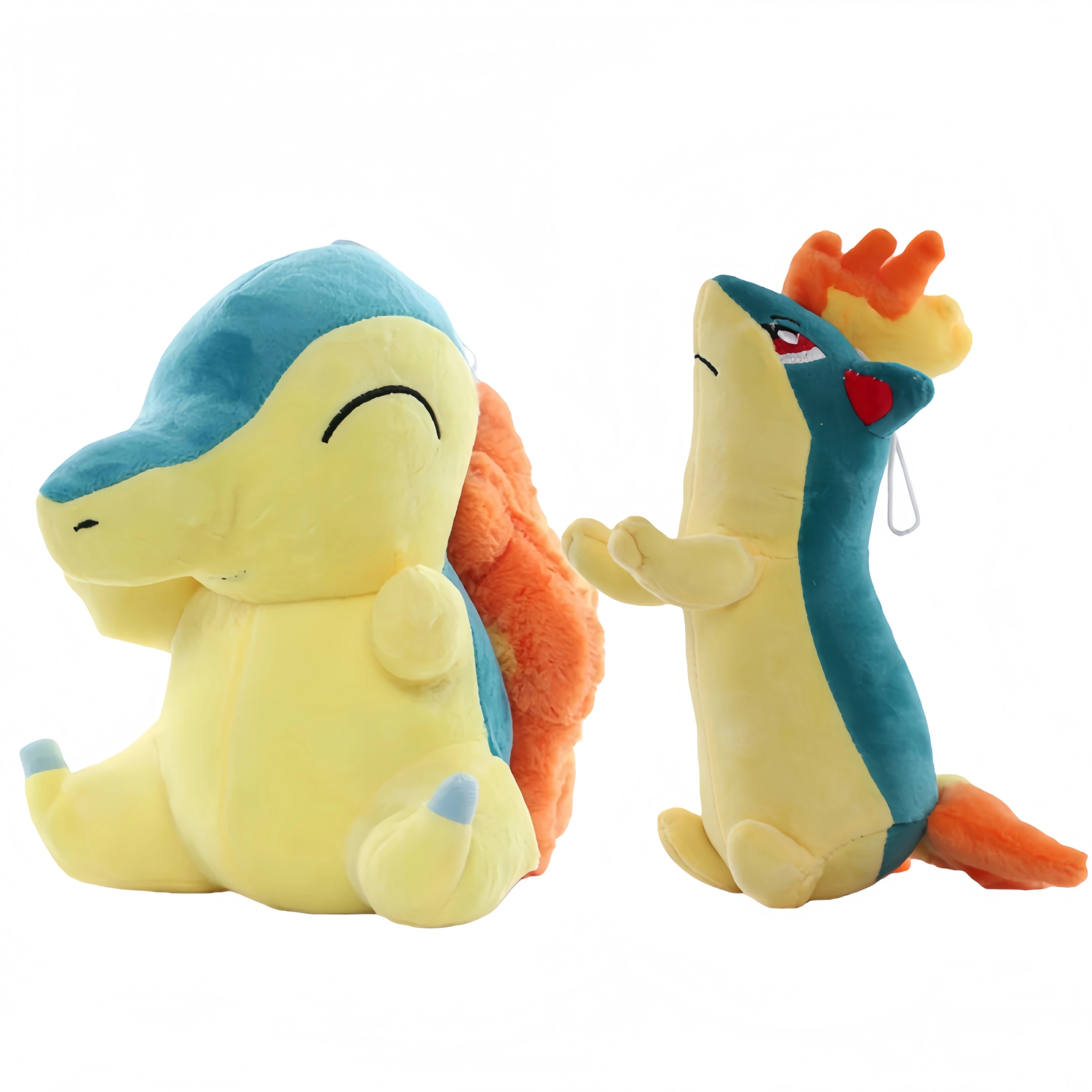 

Cute Pokemon Cyndaqui Plush Toys Quilava Stuffed Dolls Pikachu Peluche Hobbies Collection Pokemon Gifts Xmas Birthday Gifts