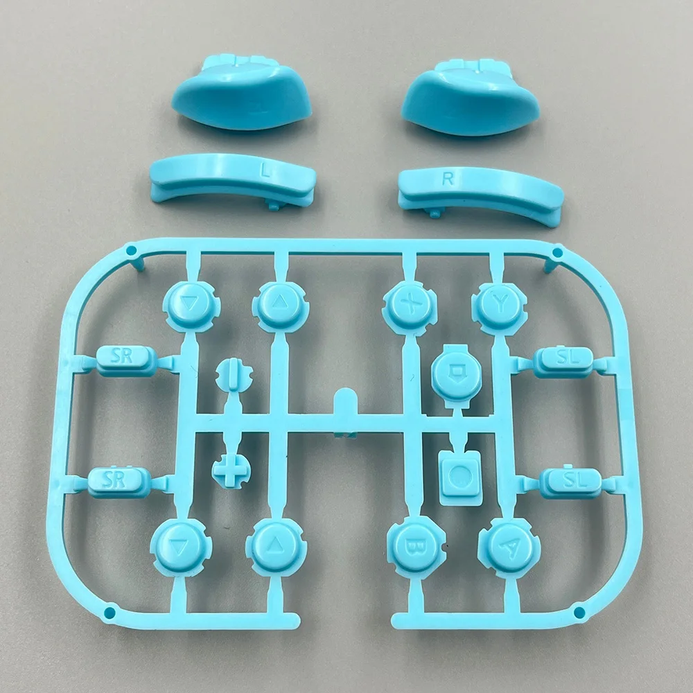 مجموعة مفاتيح كاملة لمفتاح نيتنيدو ، Oled Joy-Con ، ABXY ، SL ، SR ، مجموعة واحدة