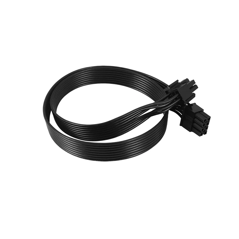 สายอะแดปเตอร์แปลงไฟเมนบอร์ด Exquisite-Pcie 8 พิน ตัวผู้ เป็น CPU 8 พิน (4+4) ตัวผู้ EPS-12V สำหรับ Seasonic Modular Power Supply, 60C