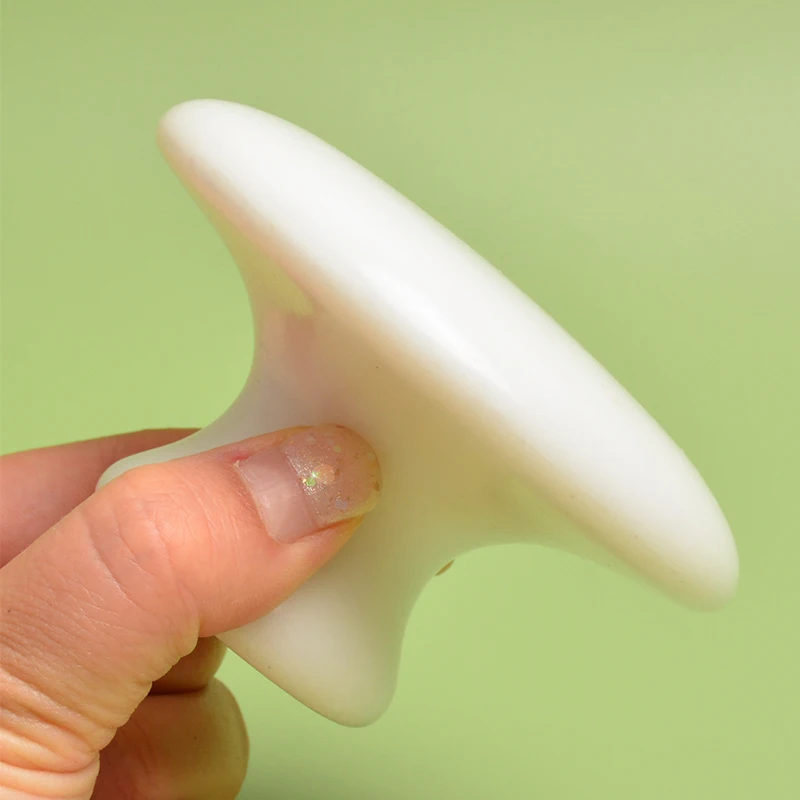 

Массажер с большой грибной головкой из натурального нефрита Xiuyan Jade Gua Sha Beauty Massage Stick Beauty Salon Meridian Massage Stone
