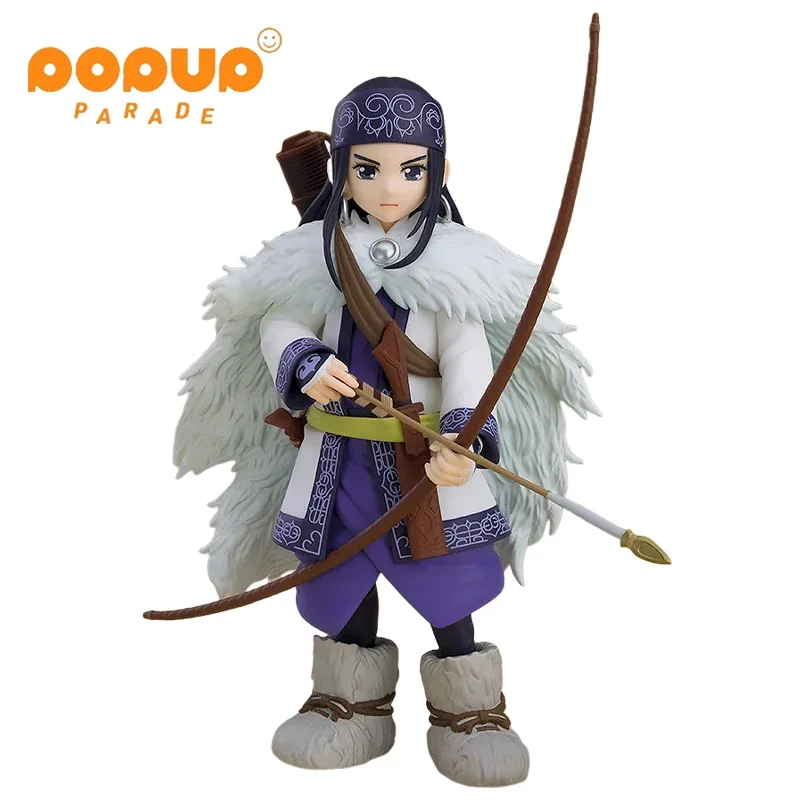 Original buen sonrisa POP UP PARADE pez leaf asiático Golden Kamui figura de Anime genuina PVC dibujos animados coleccionables modelo muñecas regalo