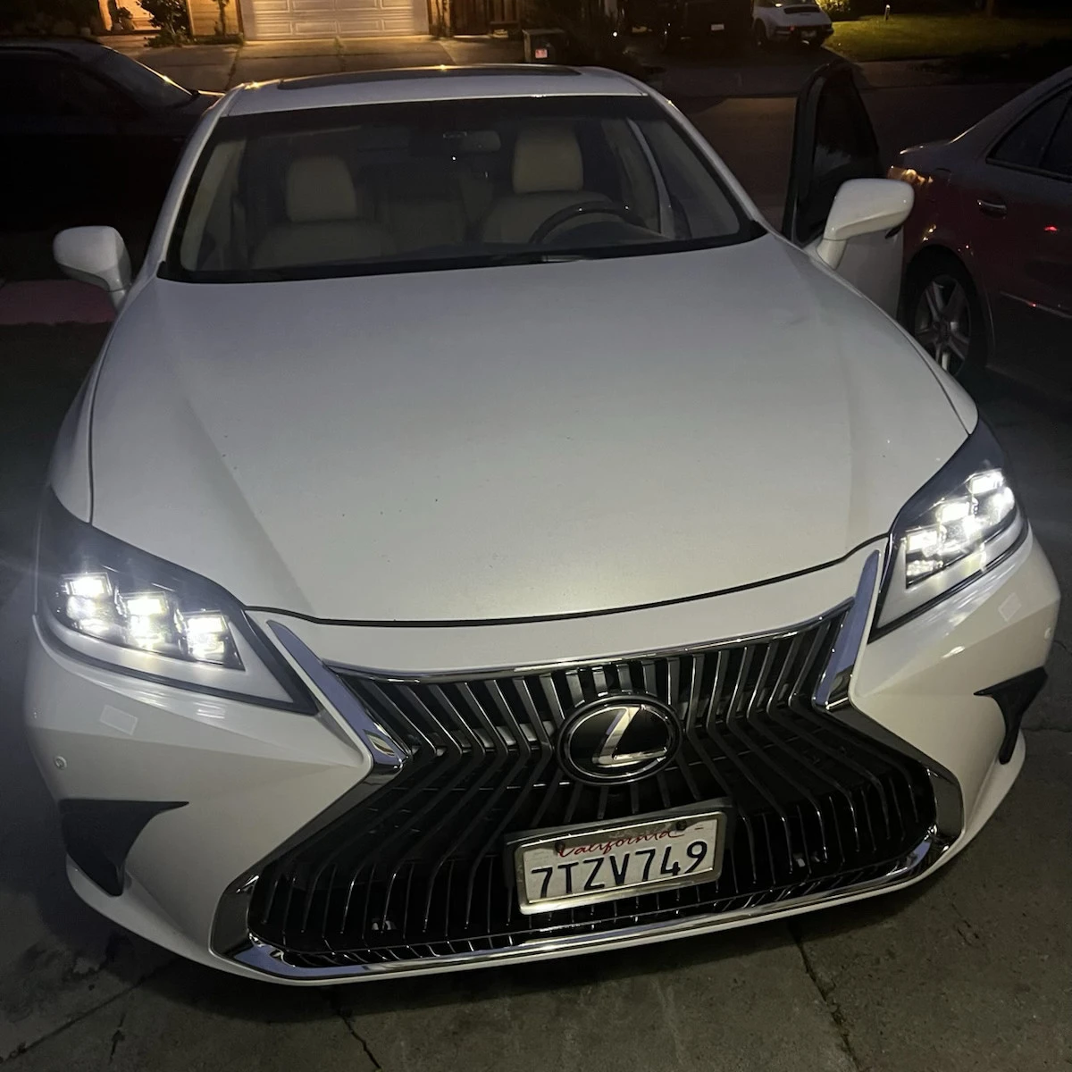 

Левая и правая светодиодная передняя фара в сборе для Lexus ES350 ES240 2007-2012