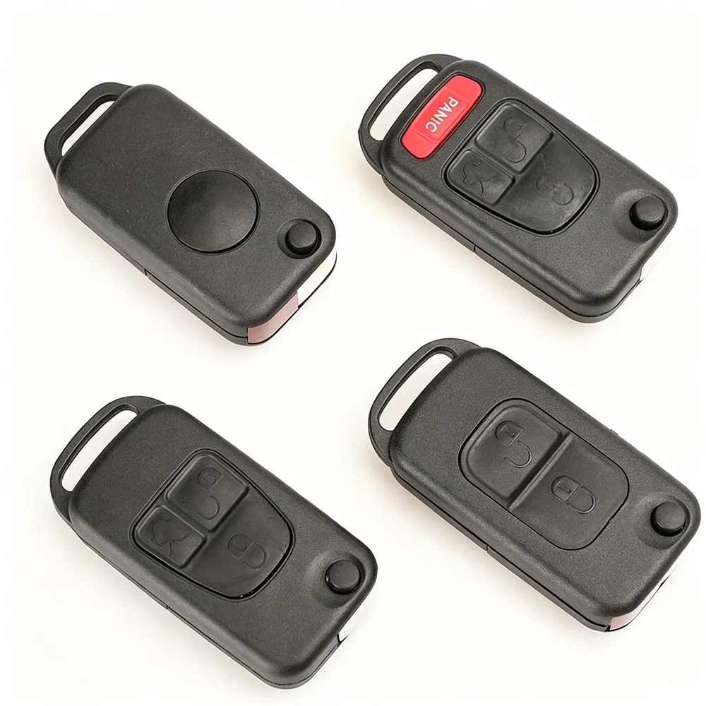 Suitable for Mercedes Benz folding remote key case car key case with key embryo HU64/39