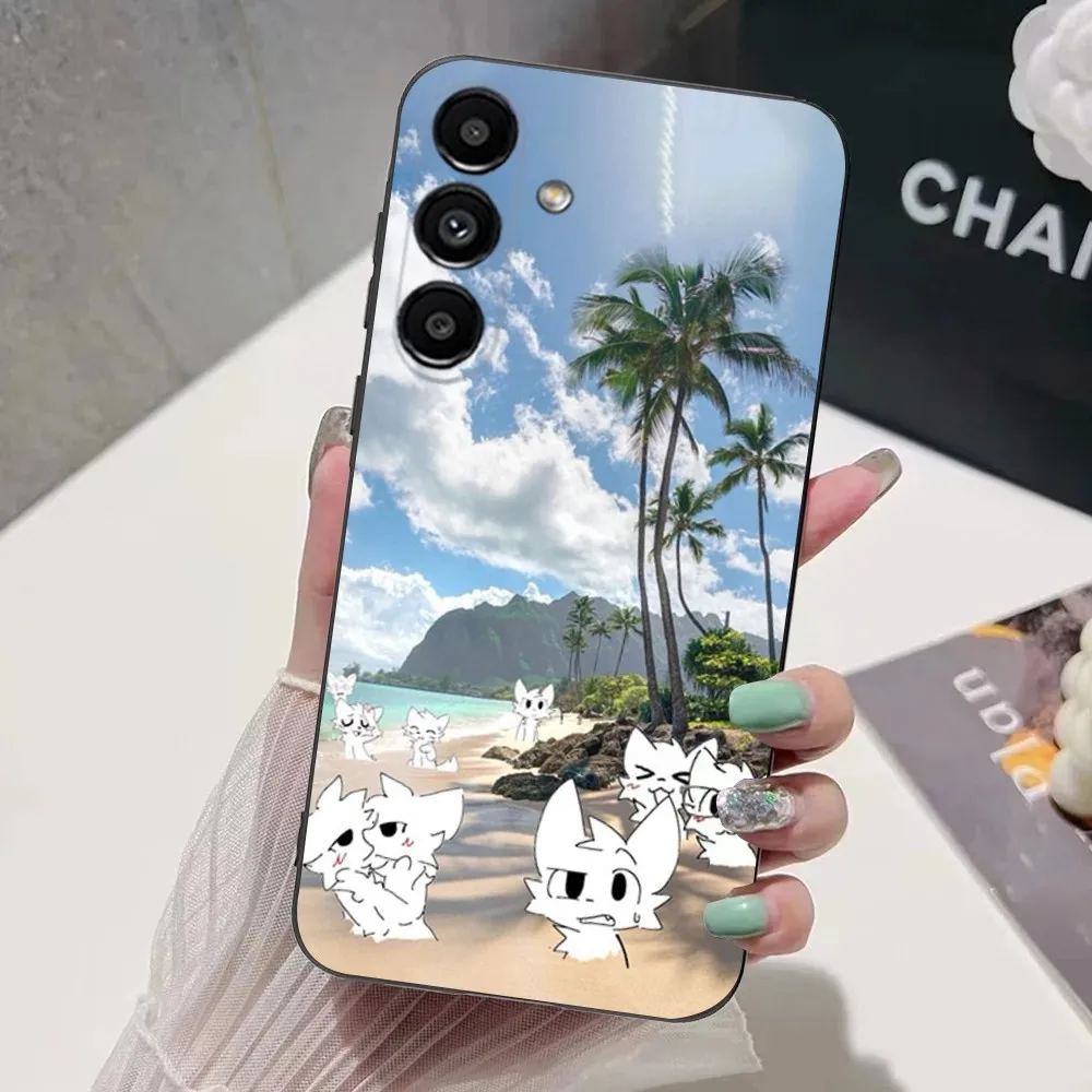 Boykisser Phone Case For Samsung S24,S21,S22,S23,S30,Ultra,S20,Plus,Fe,Lite,Note,10,9,5G Black Soft Cover
