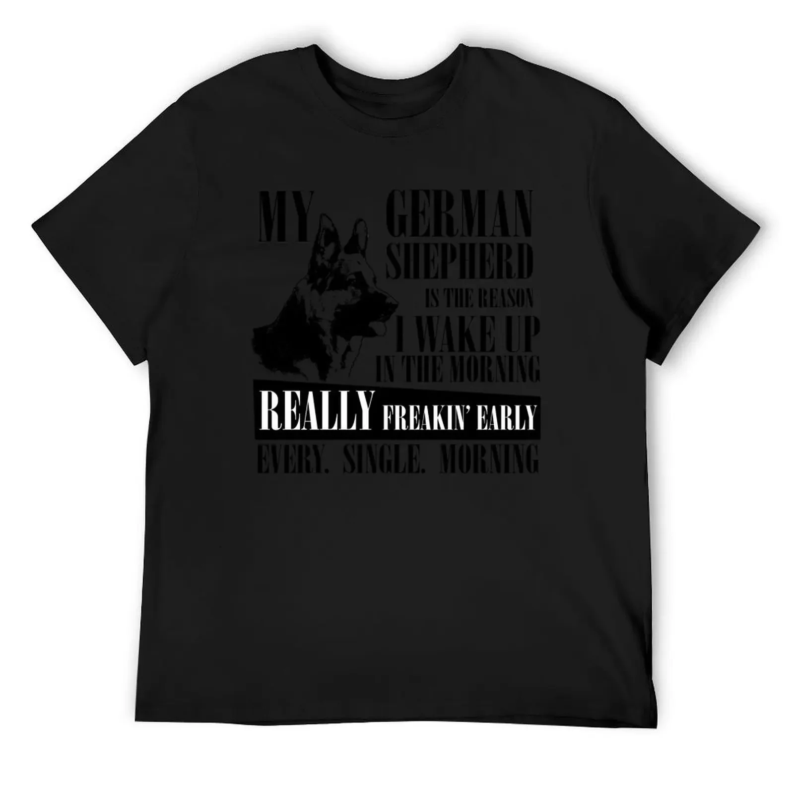 

German Shepherd Dog - GSD T-Shirt vintage graphic tee summer 2025 Aesthetic clothing summer shirt T-shirt men