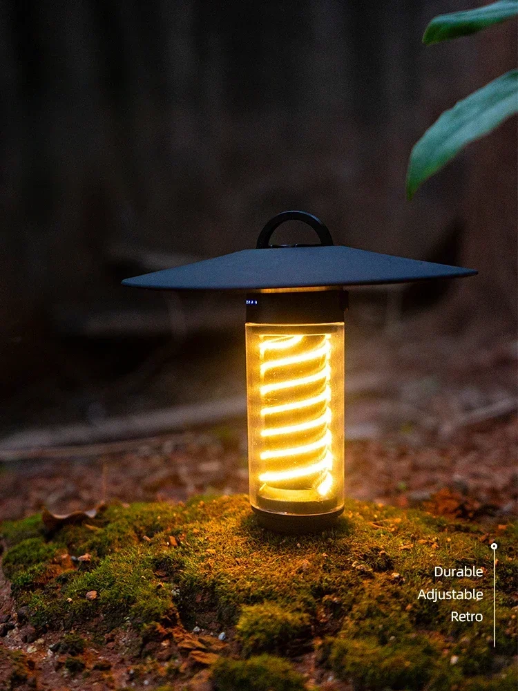 Camping Lantern Outdoor Portable Small Night Lamp Tent Lighting Ambience Light Emergency Flashlight Campsite Lamp