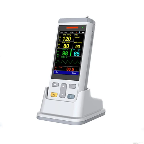 Medical Equipments Portable Handled Multi  parameters Handheld Multimonitor Multi  Vet Animal De Vital Signs Monitor