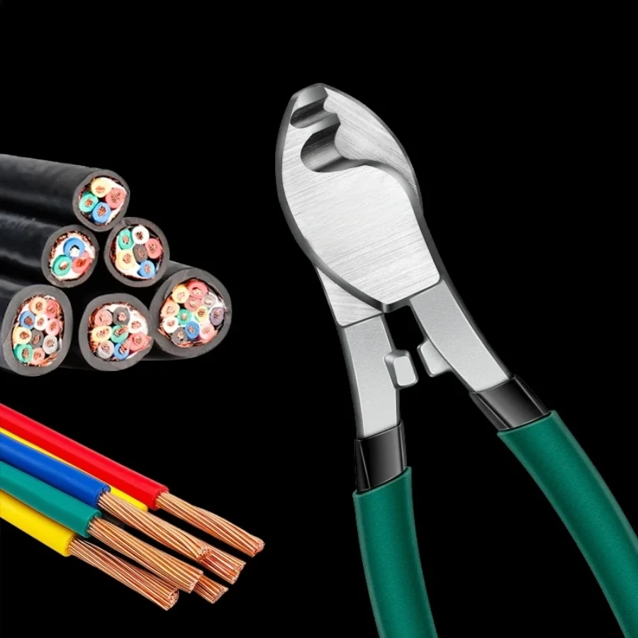 Industrial Grade Cable Scissors Wire Cutting Pliers Electrician Wire Stripping Pliers For Electrical Cable Wire Cutting Strippin