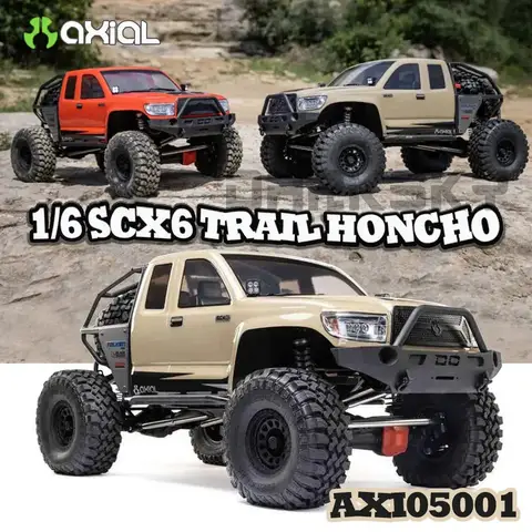 AXIAL SCX6 Trail Honcho AXI05001 4WD RTR 1/6 RC รีโมทคอนโทรลไฟฟ้ารุ่นรถ Crawler ผู้ใหญ่ของเล่นเด็ก