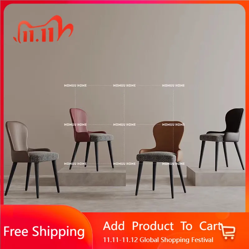 

Обеденные стулья для макияжа, эргономичный бар, акцент, педикюр, прозрачный гостиная, модный скандинавский обеденный стул, мебель для салона ногтей Muebles