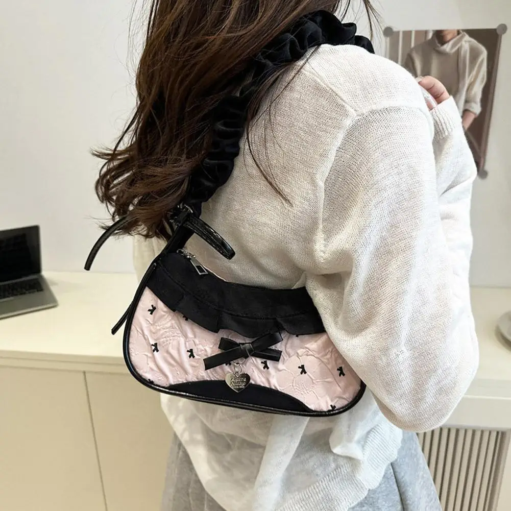 

Cowboy shoulder bag Texture Niche Design 2026 Summer Underarm Bag Handbags Women Stylish Tote Purse