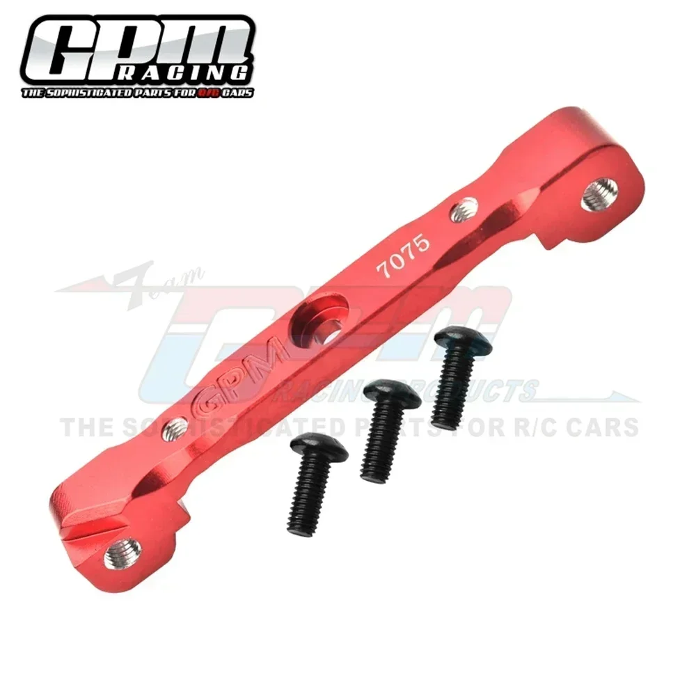 GPM For ARRMA 1/7 MOJAVE LIMITLESS INFRACTION FIRETEAM 1/8 KRATON OUTCAST 6S Metal Front Upper Arm Fixed Block Mount AR330379