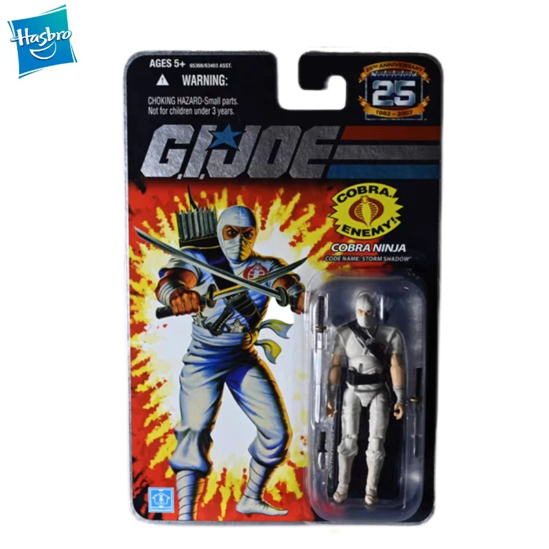 Nuevo modelo original de figura de acción de Hasbro G.I.JOE Classified Series COBRA NINJA CODE NAME STORM SHADOW