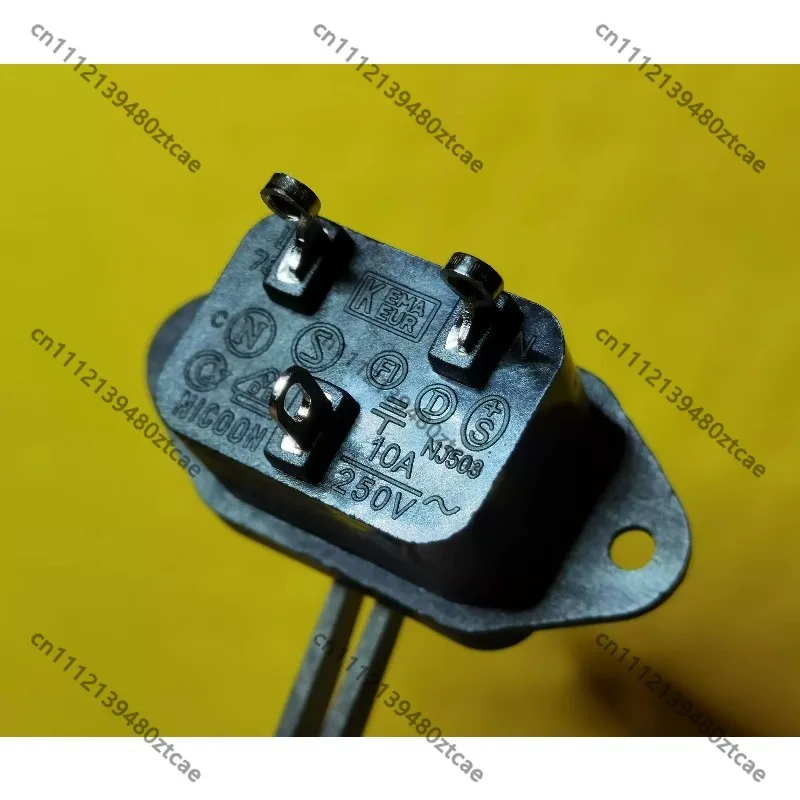 Universal Audio Power Socket Metal Contact Power Interface Component For Stereo Sound Equipment Maintenance Supplies