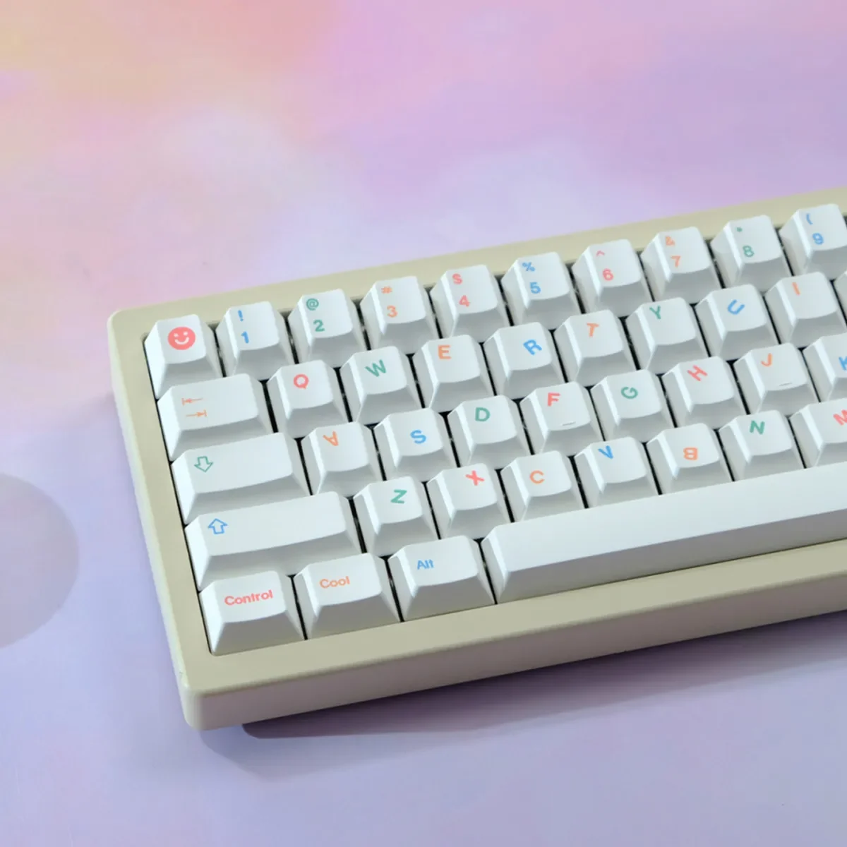 129 kunci anak-anak yang menyenangkan PBT bahan MOA sangat sublimasi keycap cocok untuk kustomisasi keyboard mekanis