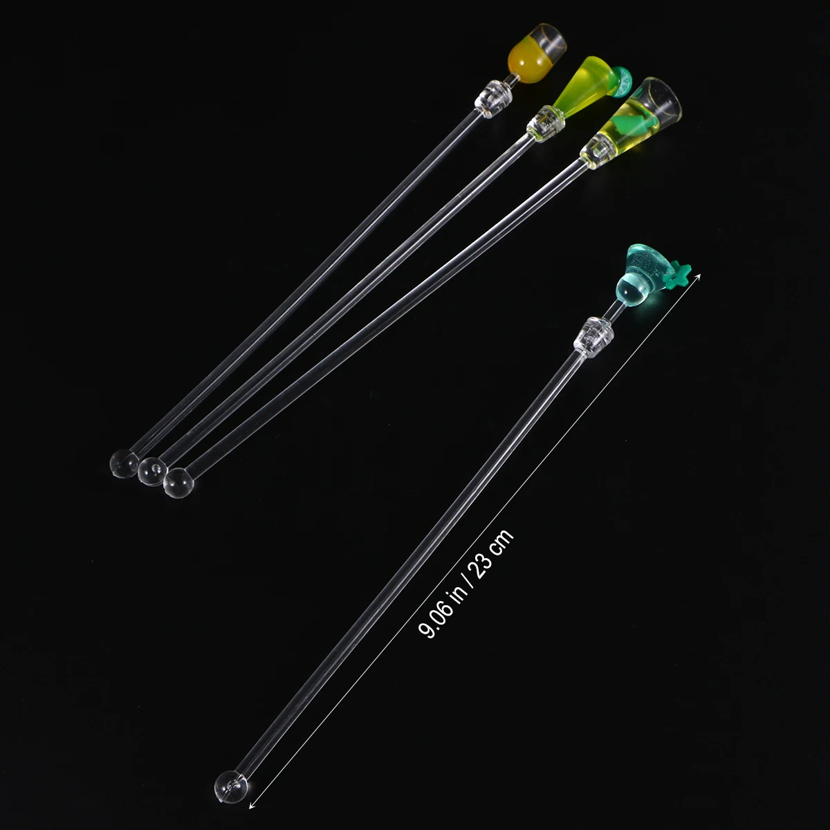 

10 Pcs Drink Mixer Stick Stirring Mixing Sticks Bar Drink Mixer Accessories Cocktail Juice Restaurant Use