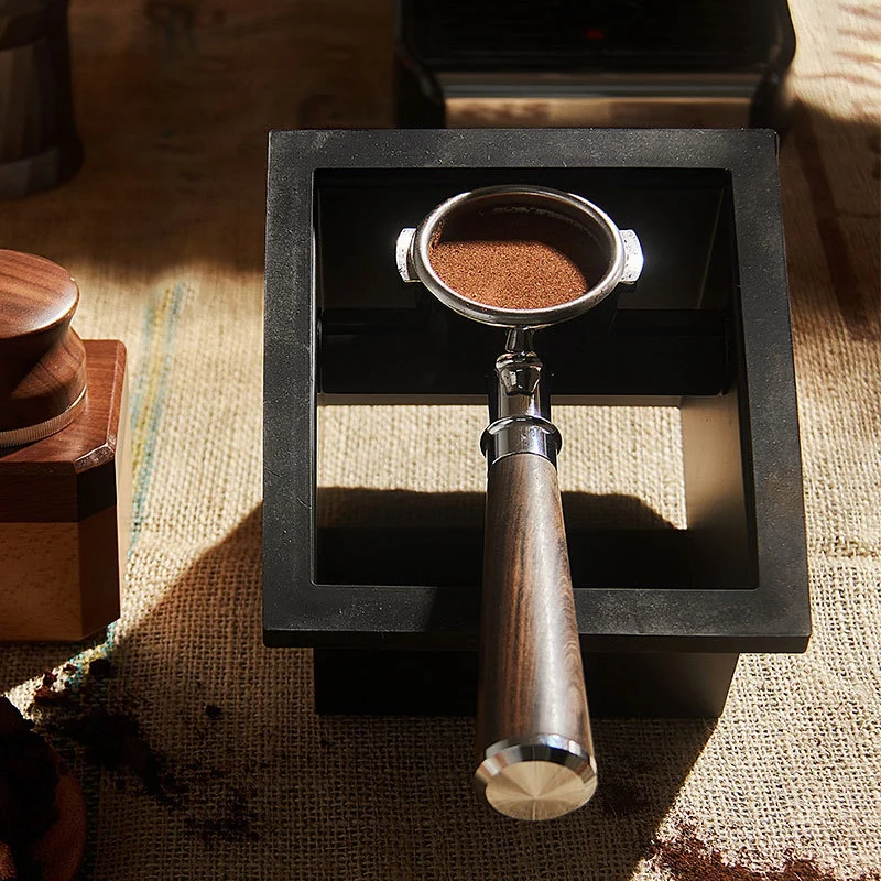 Коробка для стука для кофейных отходов, барная коробка для кофе, встроенная коробка для стука с наклоненным горлышком